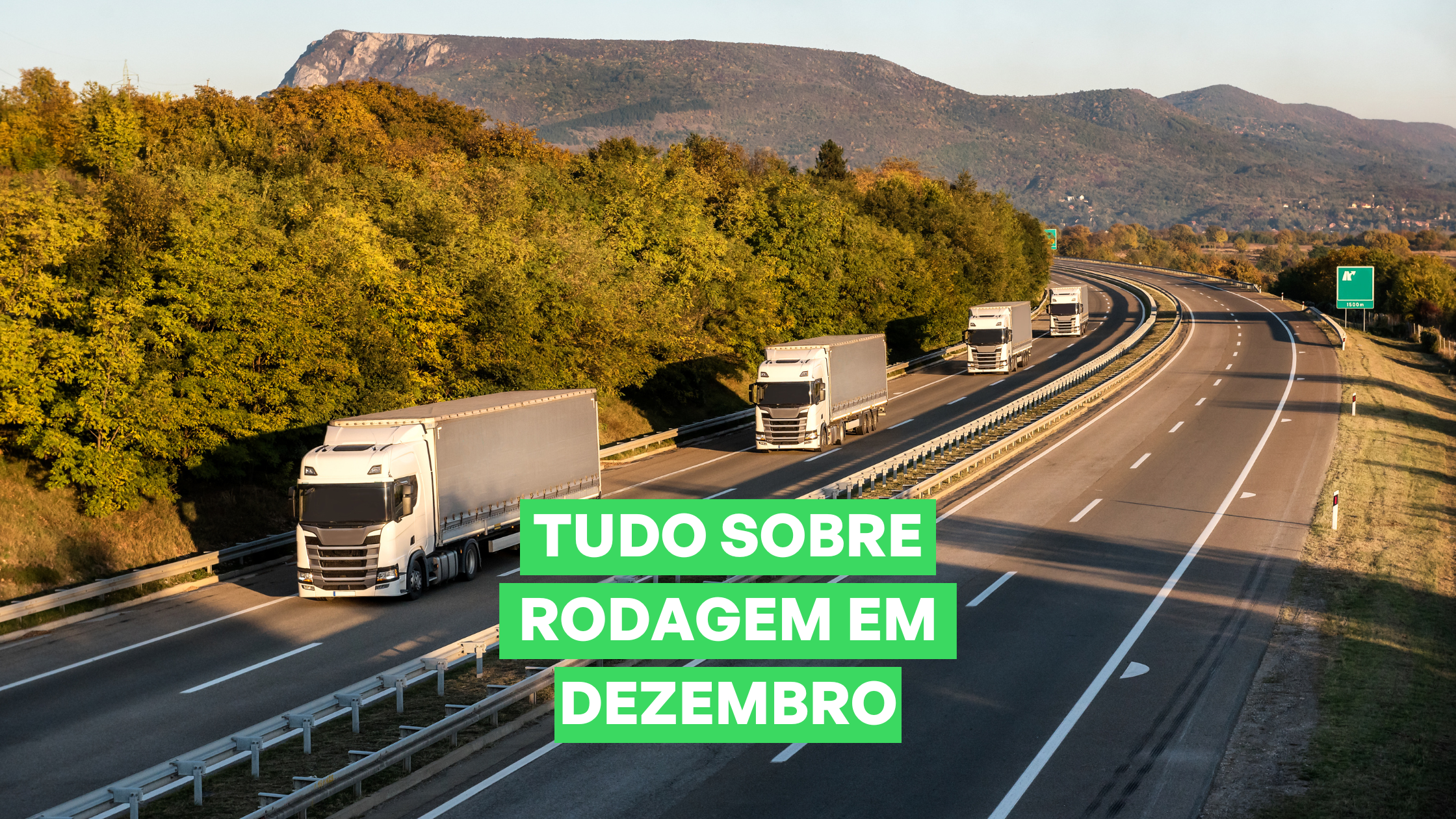 rodagem em dezembro